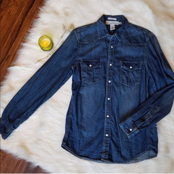 h&m jeans shirt